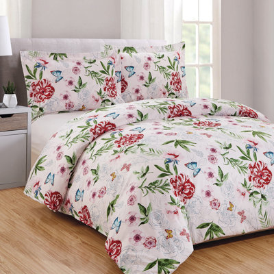 Cascade Duvet Cover Set Rosdorf Park Rosdorf Park Dallas Duvet Cover Set in